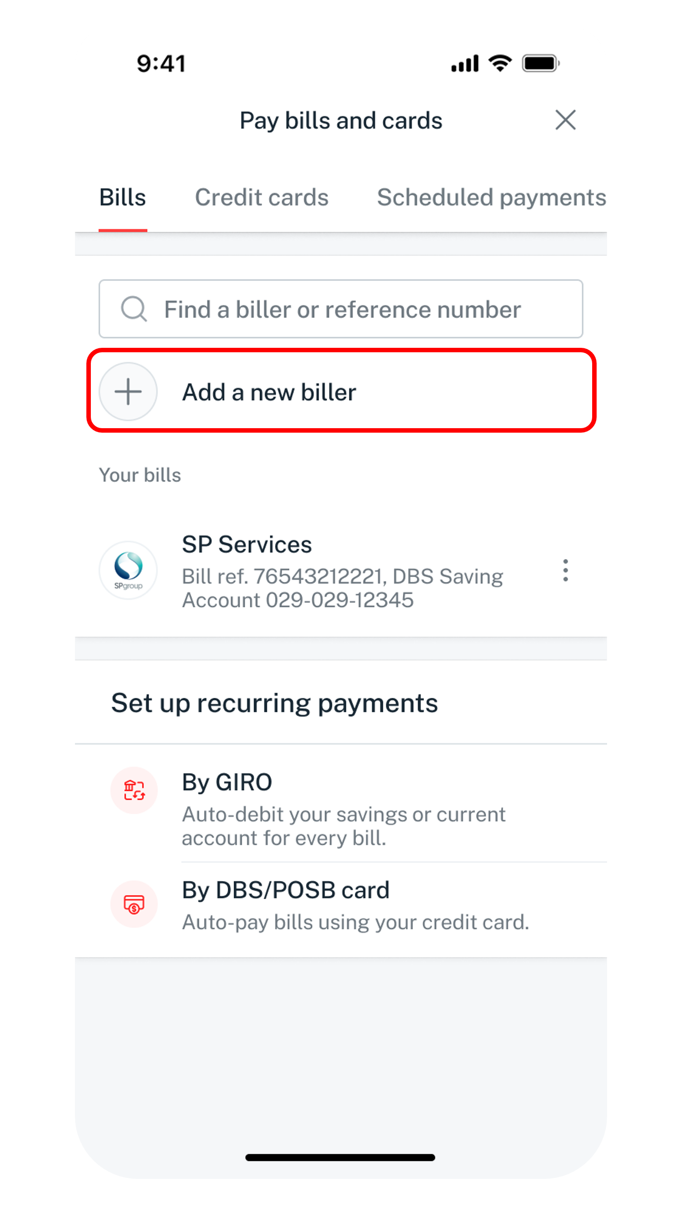 select bill