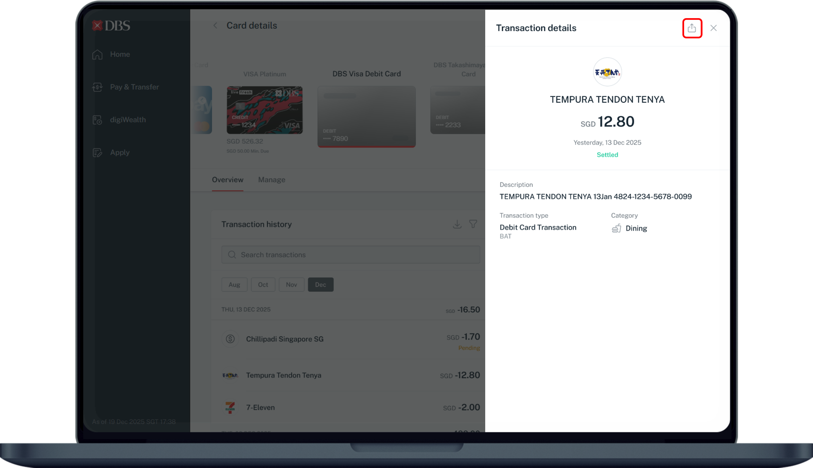 trxn details
